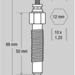 BUJIA DE PRECALENTAMIENTO KESSEL C9101