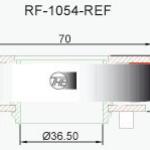 CRAPODINA RODAMIENTO DE EMBRAGUE THE RF-1054-REF