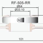 CRAPODINA RODAMIENTO DE EMBRAGUE THE RF-505-RR