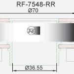 CRAPODINA RODAMIENTO DE EMBRAGUE THE RF-7548-RR