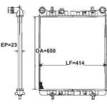 RADIADOR DE MOTOR VALEO 732769R