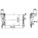 RADIADOR DE MOTOR VALEO 732770R