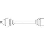 SEMIEJE SKF VKJC 9341 A