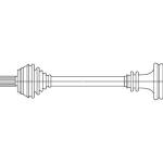 SEMIEJE SKF VKJC 9646 A