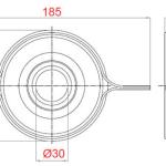 SOPORTE DE CENTRO DE CARDAN PUENTE SKF VKQA 60062 A