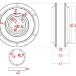 SOPORTE DE CENTRO DE CARDAN PUENTE SKF VKQA 66214 A