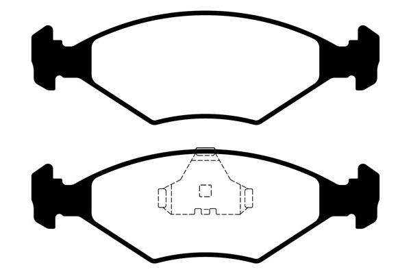 PASTILLA DE FRENO EUROREPAR 1635843080