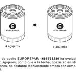 FILTRO DE ACEITE EUROREPAR 1686763280