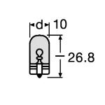 LAMPARA PARA LUCES DE GIRO OSRAM 2827