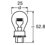 LAMPARA PARA LUCES DE FRENO OSRAM 3157