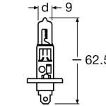 LAMPARA HALOGENA OSRAM 62200SBP