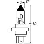 LAMPARA HALOGENA OSRAM 62204SBP
