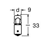 LAMPARA PARA LUCES DE POSICION OSRAM 64132