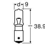LAMPARA PARA LUCES DE GIRO OSRAM 64136
