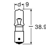 LAMPARA PARA LUCES DE GIRO OSRAM 64137