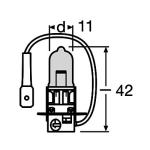 LAMPARA HALOGENA OSRAM 64151CBI