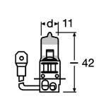 LAMPARA HALOGENA OSRAM 64151NBU
