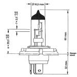 LAMPARA HALOGENA OSRAM 64199SB