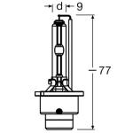 LAMPARA XENON OSRAM 66440