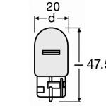 LAMPARA PARA LUCES DE GIRO OSRAM 7504