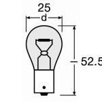LAMPARA PARA LUCES DE GIRO OSRAM 7507