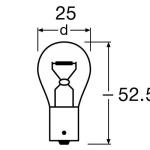 LAMPARA PARA LUCES DE POSICION OSRAM 7508LDR