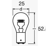 LAMPARA PARA LUCES DE FRENO OSRAM 7537