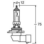 LAMPARA HALOGENA OSRAM 9006NBU