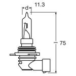 LAMPARA HALOGENA OSRAM 9012HIR2