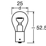 LAMPARA PARA LUCES DE GIRO NEOLUX N581