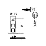 LAMPARA HALOGENA HELLA 178555061
