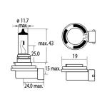 LAMPARA HALOGENA HELLA 178555111