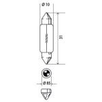 LAMPARA PARA LUCES DE PATENTE HELLA 178555821