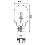 LAMPARA PARA LUCES DE PATENTE HELLA 178555851