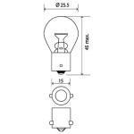 LAMPARA PARA LUCES DE GIRO HELLA 178560101