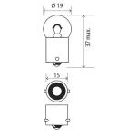 LAMPARA PARA LUCES DE GIRO HELLA 178560361
