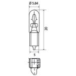 LAMPARA PARA LUCES DE TABLERO HELLA 211656651
