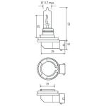 LAMPARA HALOGENA HELLA 211738511