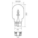 LAMPARA PARA LUCES DE PATENTE HELLA 358107052