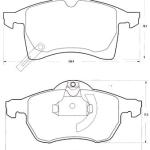 PASTILLA DE FRENO MAZFREN 3151M