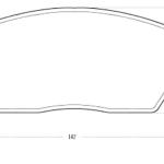 PASTILLA DE FRENO MAZFREN 3232M