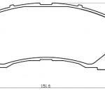 PASTILLA DE FRENO MAZFREN 3239M