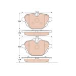 PASTILLA DE FRENO TRW COTEC GDB1840