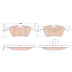 PASTILLA DE FRENO TRW COTEC GDB1919