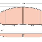 PASTILLA DE FRENO TRW RCPT12040