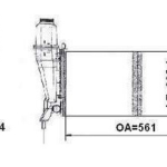 RADIADOR DE MOTOR CTC RAD-SZK140