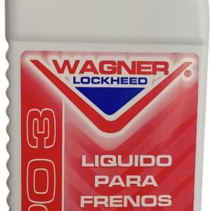 LIQUIDO DE FRENO X 1 LITRO TIPO DOT 3 WAGNER LOCKHEED 41114